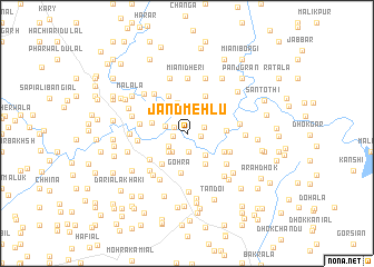 map of Jand Mehlu