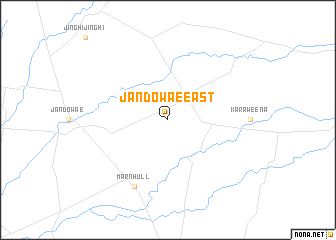 map of Jandowae East