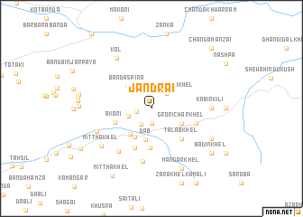 map of Jandrai