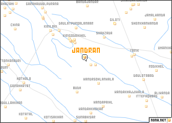 map of Jandrān