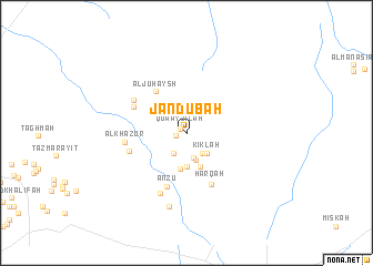 map of Jandūbah