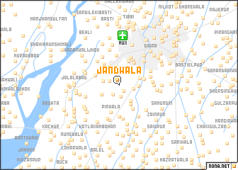 map of Jandwāla