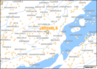 map of Jandwāla