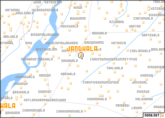 map of Jandwāla