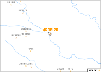 map of Janeiro