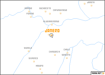 map of Janêro