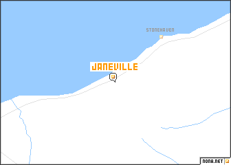map of Janeville