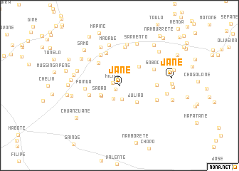 map of Jane