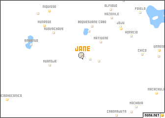 map of Jane