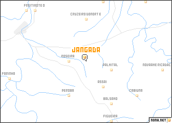 map of Jangada