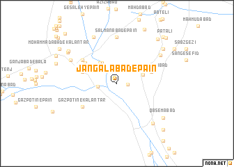 map of Jangalābād-e Pā\