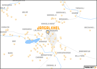 map of Jangal Khel