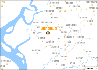 map of Jangalo