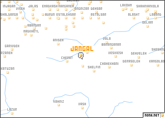 map of Jangal