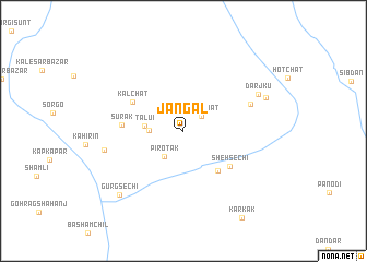 map of Jangal