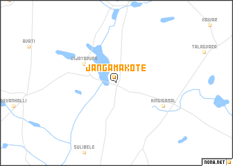 map of Jangamakote