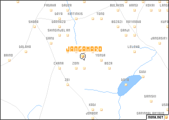 map of Janga Maro