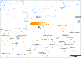 map of Jāngampalli