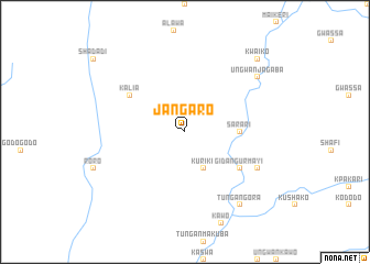 map of Jangaro