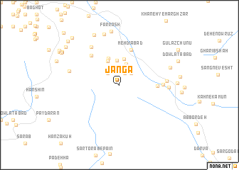 map of Jangā