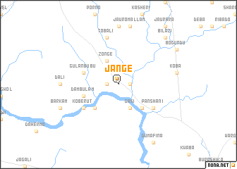 map of Jange