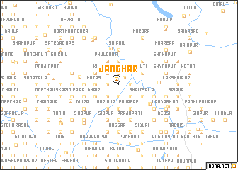 map of Jānghar