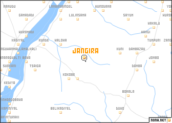 map of Jangira