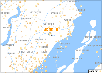 map of Jāngla