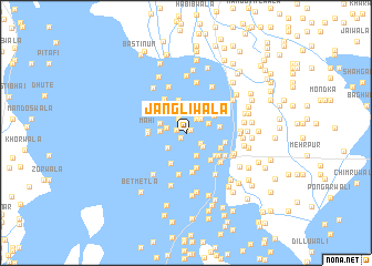 map of Janglīwāla