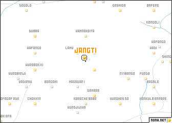 map of Jangti