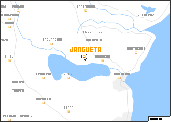 map of Janguetá