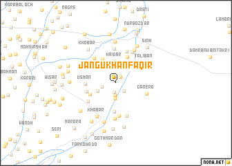 map of Jangu Khān Faqīr