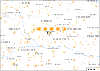 map of Jangu Khān Khosa