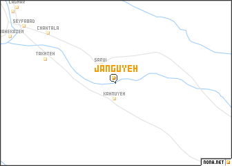 map of Jangūyeh