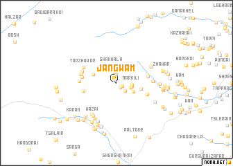 map of Jangwam