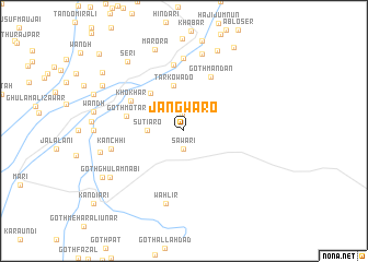 map of Jangwāro