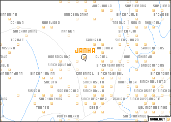 map of Janha