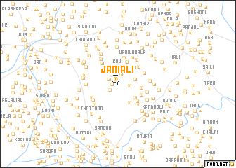 map of Jānīāli