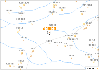 map of Janica