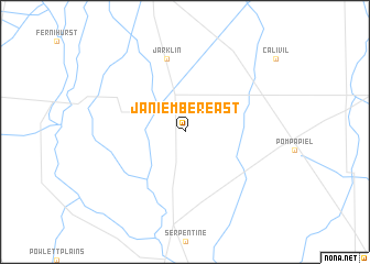 map of Janiember East