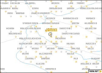map of Janiki