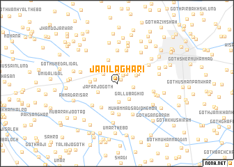 map of Jāni Laghāri