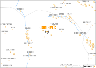 map of Jānīmela