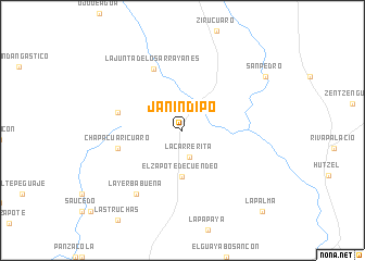 map of Janindipo