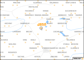 map of Janin