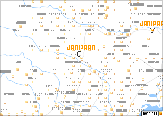 map of Janipa-an