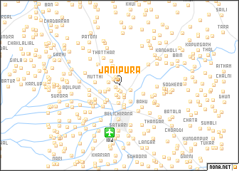 map of Jānīpura