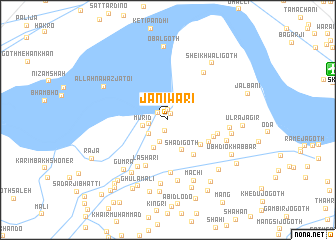 map of Janiwāri
