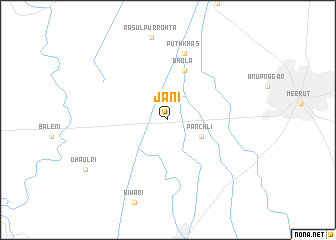 map of Jāni