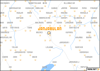 map of Janjabulan